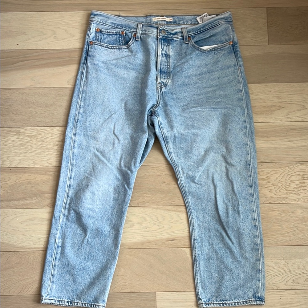 Levi's Blue Straight Leg Jeans